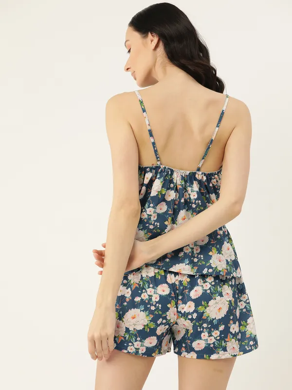 Blue_Cami_Short_Nightwear/_Nighty_Set_For_Women