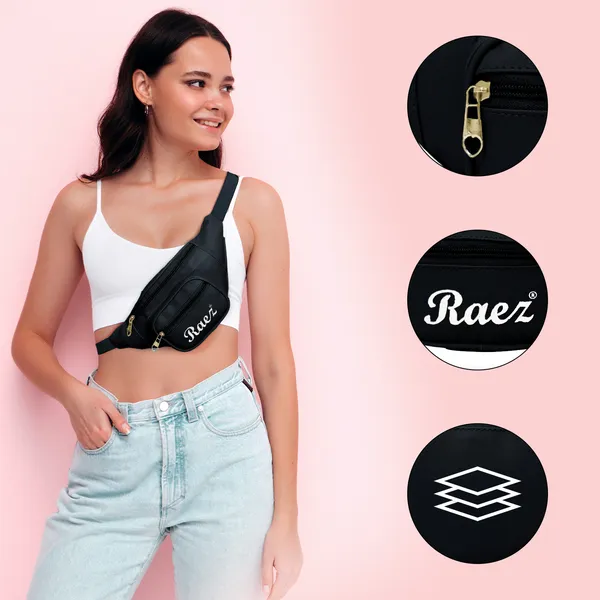 Black_Waist_Bag_for_Girls_and_Boys_|_Stylish_and_Comfortable