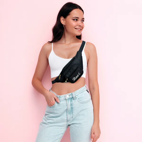 Black_Waist_Bag_for_Girls_and_Boys_|_Stylish_and_Comfortable