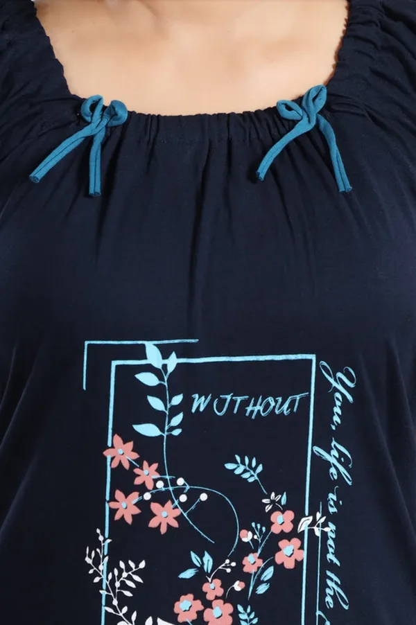Dark_Blue_Cotton_Printed_Regular_Fit_Nighty_For_Women