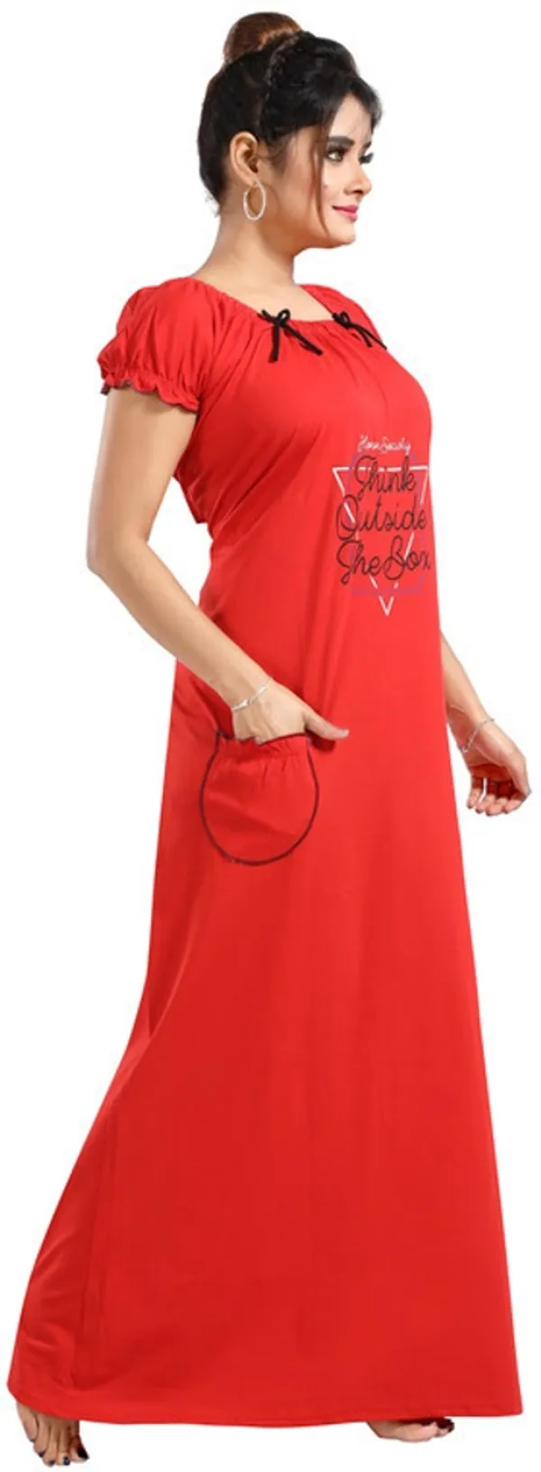 Red_Cotton_Printed_Regular_Fit_Nighty_For_Women