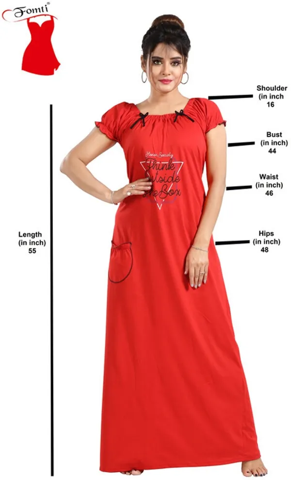 Red_Cotton_Printed_Regular_Fit_Nighty_For_Women