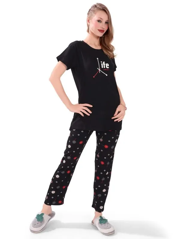 Black_Two_Way_Lycra_Regular_Fit_Solid_Night_Wear_For_Women