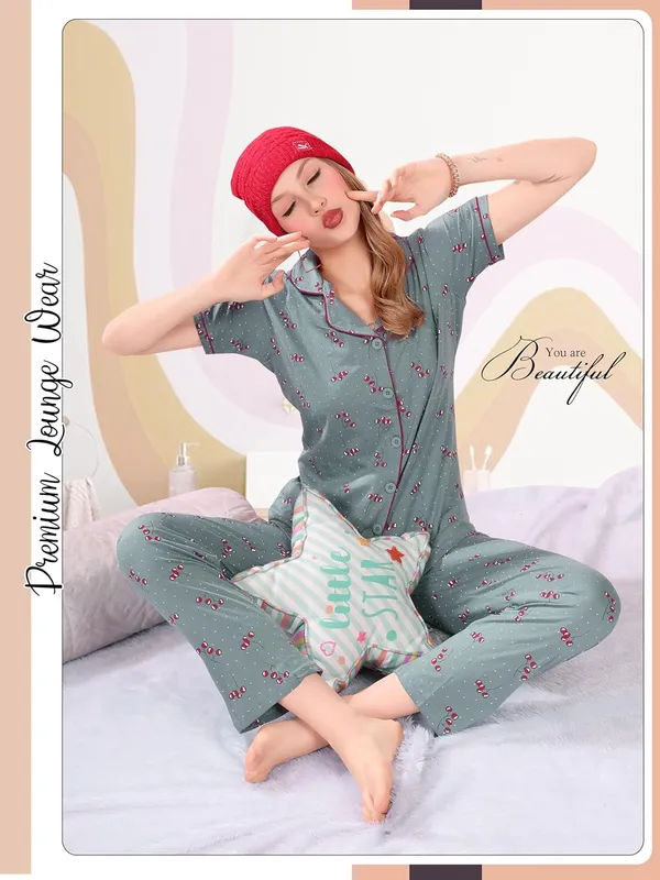 Grey_Two_Way_Lycra_Regular_Fit_Solid_Night_Wear_For_Women