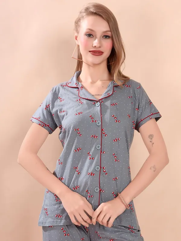 Grey_Two_Way_Lycra_Regular_Fit_Solid_Night_Wear_For_Women