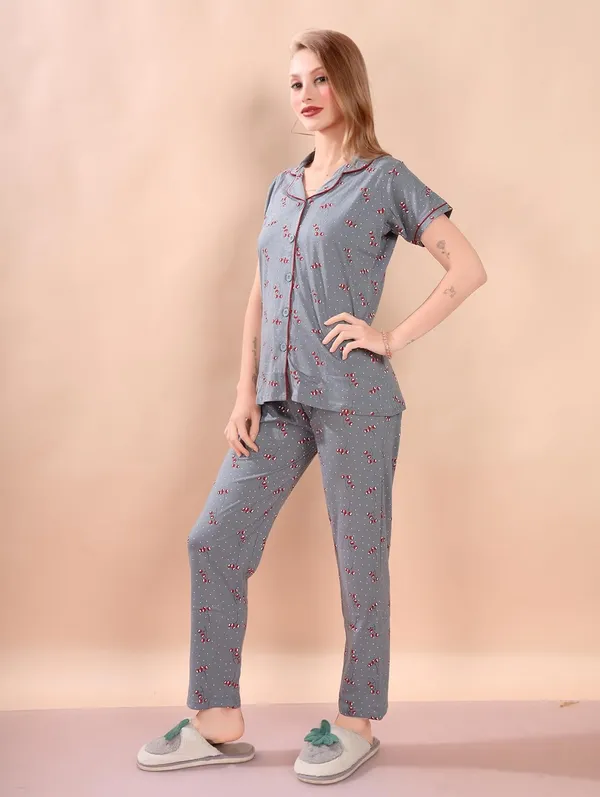 Grey_Two_Way_Lycra_Regular_Fit_Solid_Night_Wear_For_Women