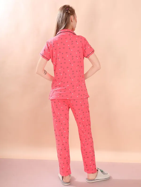 Pink_Two_Way_Lycra_Regular_Fit_Solid_Night_Wear_For_Women