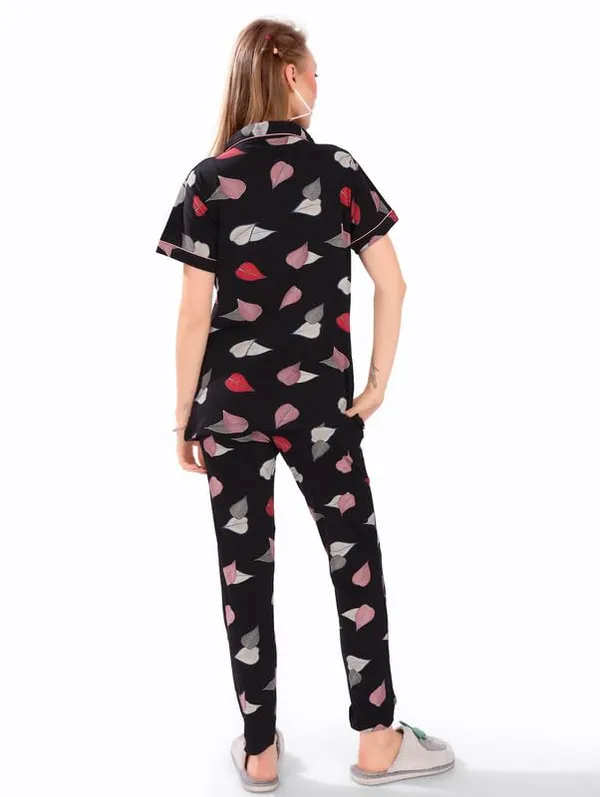 Black_Two_Way_Lycra_Regular_Fit_Solid_Night_Wear_For_Women
