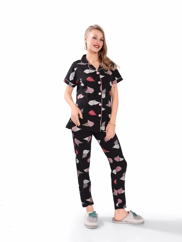 Black_Two_Way_Lycra_Regular_Fit_Solid_Night_Wear_For_Women