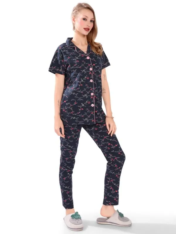 Navy_Blue_Two_Way_Lycra_Regular_Fit_Solid_Night_Wear_For_Women