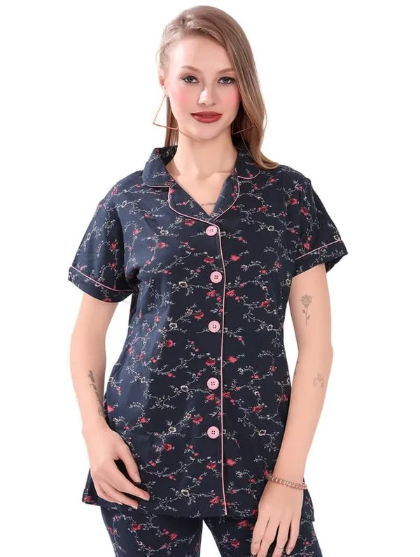 Navy_Blue_Two_Way_Lycra_Regular_Fit_Solid_Night_Wear_For_Women