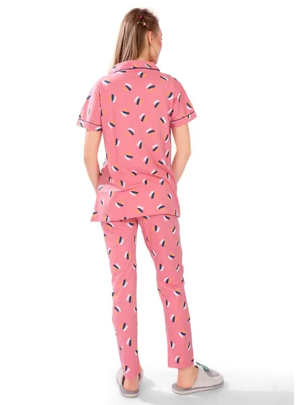 Pink_Two_Way_Lycra_Regular_Fit_Solid_Night_Wear_For_Women