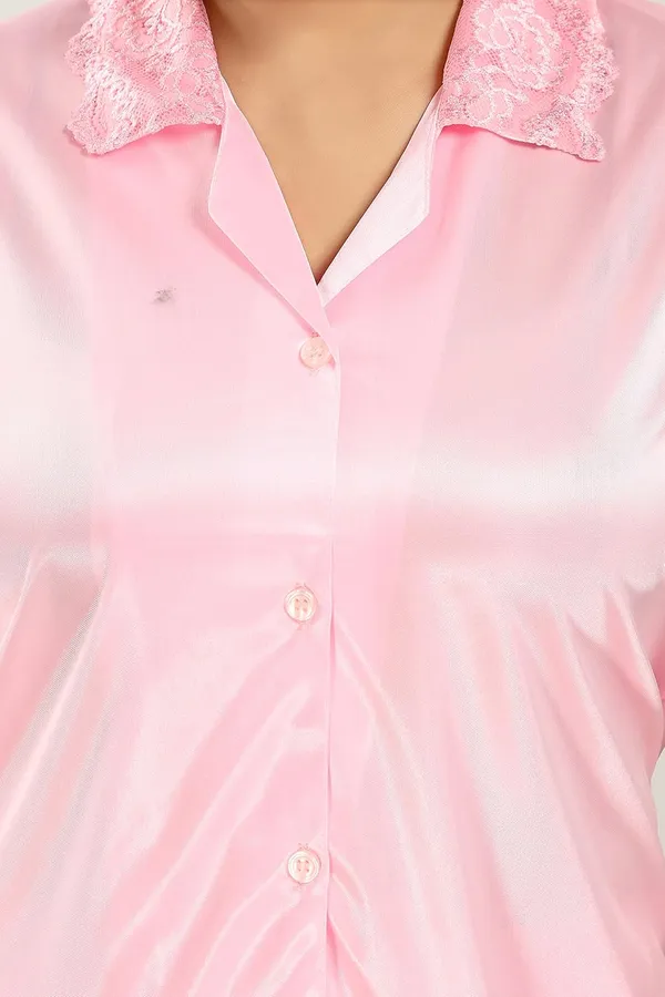 Light_Pink_Two_Way_Lycra_Regular_Fit_Solid_Night_Wear_For_Women