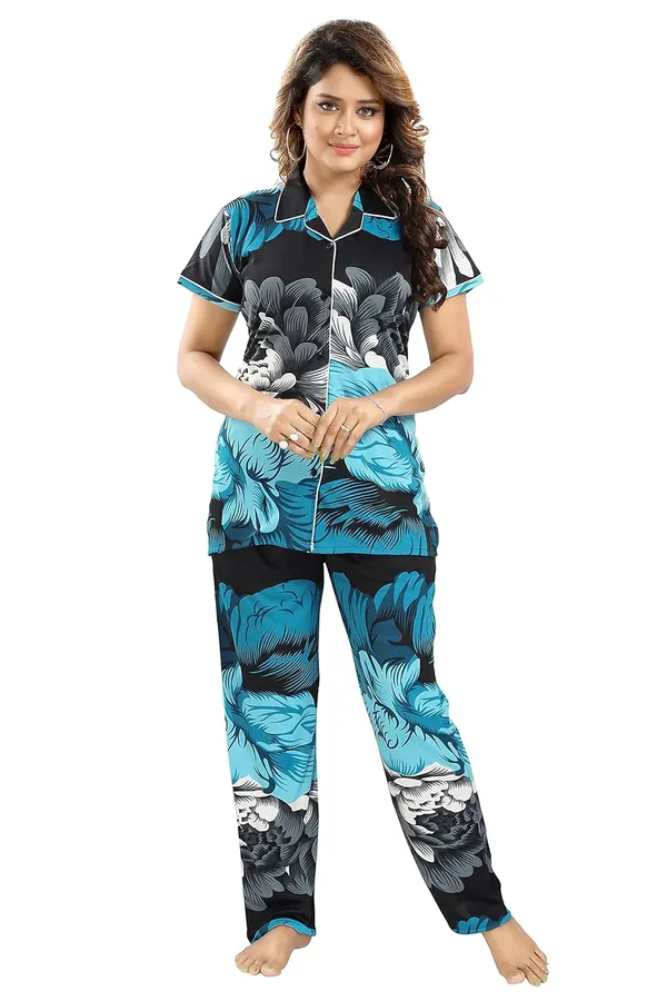 Green_Two_Way_Lycra_Regular_Fit_Solid_Night_Wear_For_Women
