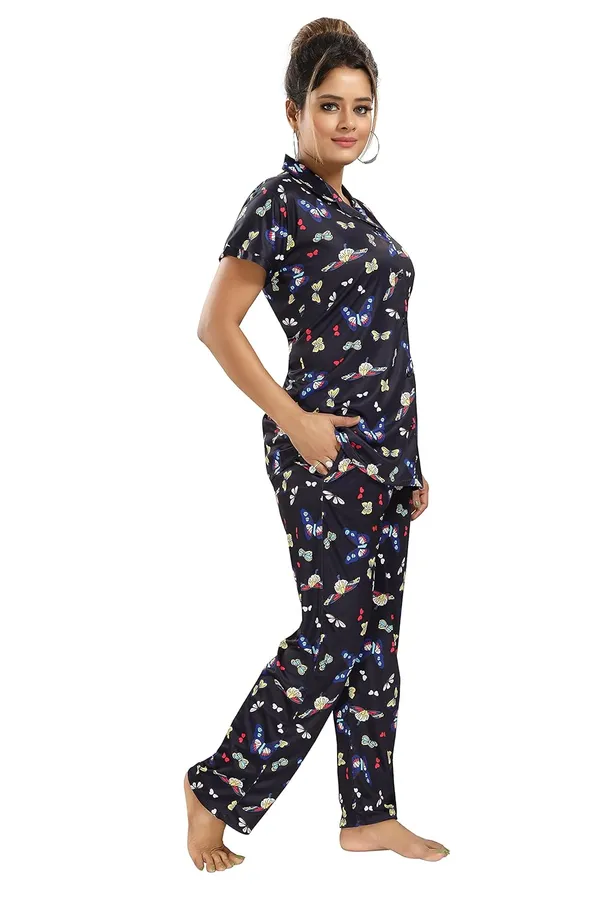 Navy_Blue_Two_Way_Lycra_Regular_Fit_Solid_Night_Wear_For_Women