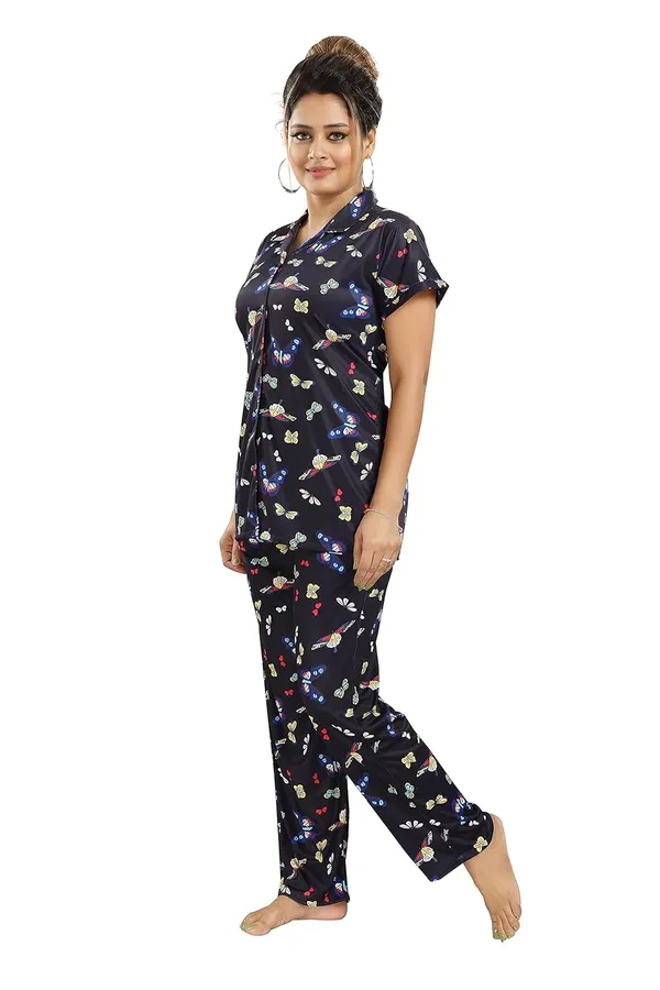 Navy_Blue_Two_Way_Lycra_Regular_Fit_Solid_Night_Wear_For_Women