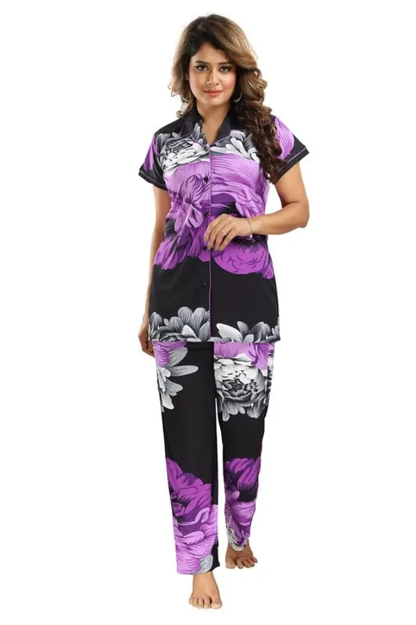 Purple_Two_Way_Lycra_Regular_Fit_Solid_Night_Wear_For_Women