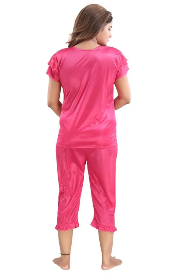 Pink_Two_Way_Lycra_Regular_Fit_Solid_Night_Wear_For_Women_(4_Piece_Set)