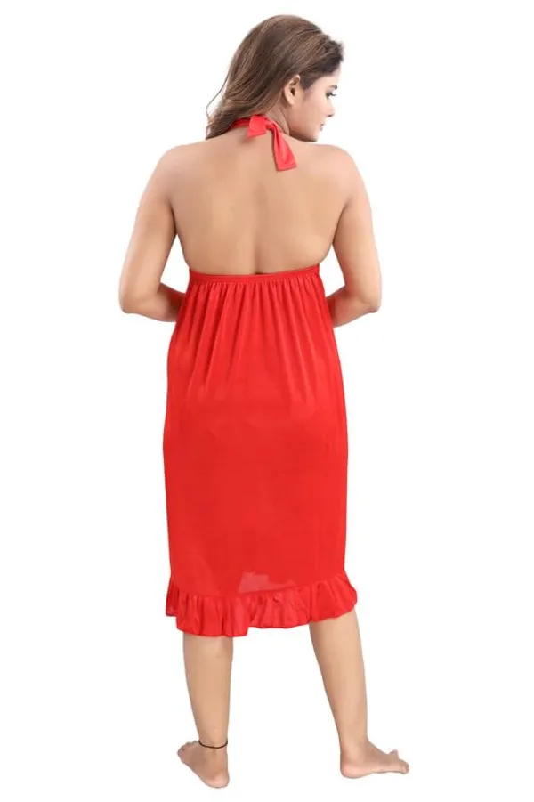 Red_Two_Way_Lycra_Regular_Fit_Solid_Night_Wear_For_Women_(4_pcs)
