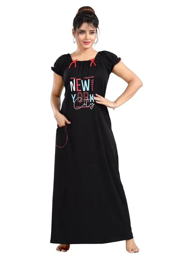 Black_Two_Way_Lycra_Regular_Fit_Solid_Night_Wear_For_Women