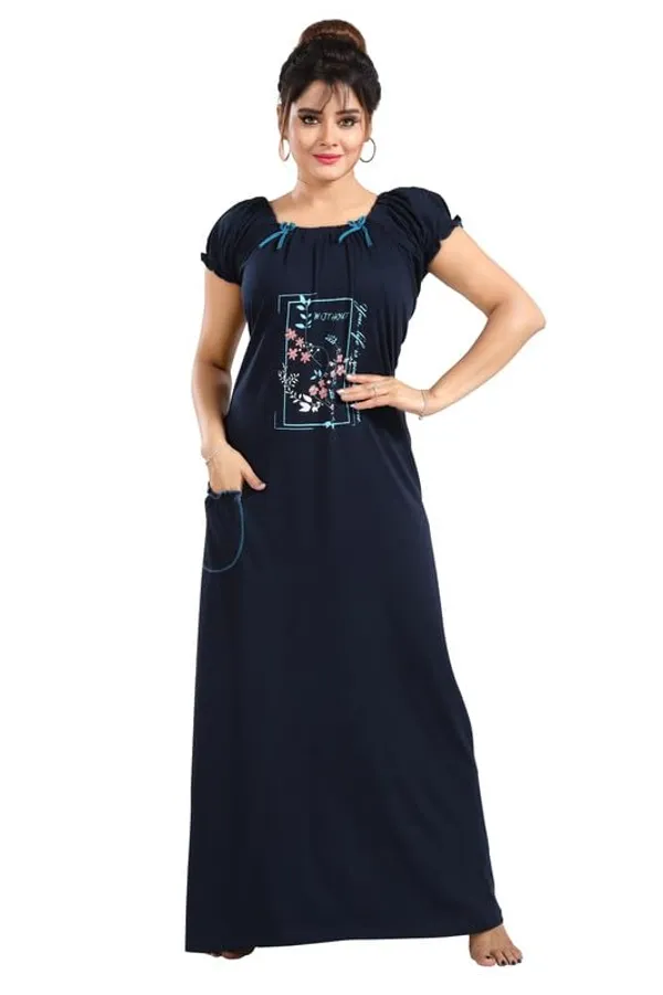 Navy_Blue_Two_Way_Lycra_Regular_Fit_Solid_Night_Wear_For_Women