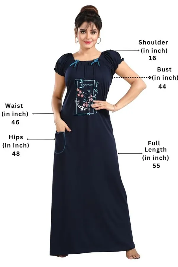 Navy_Blue_Two_Way_Lycra_Regular_Fit_Solid_Night_Wear_For_Women