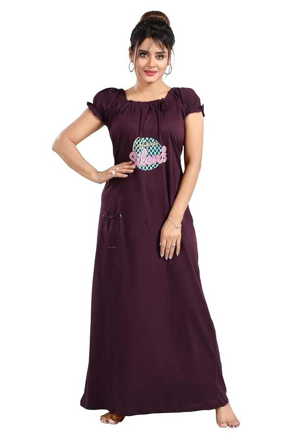 Purple_Two_Way_Lycra_Regular_Fit_Solid_Night_Wear_For_Women