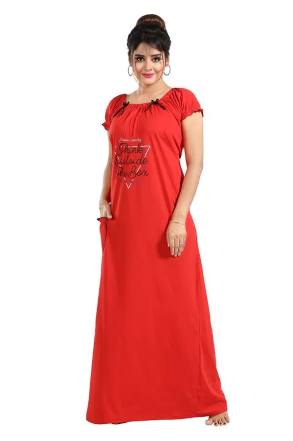 Red_Two_Way_Lycra_Regular_Fit_Solid_Night_Wear_For_Women