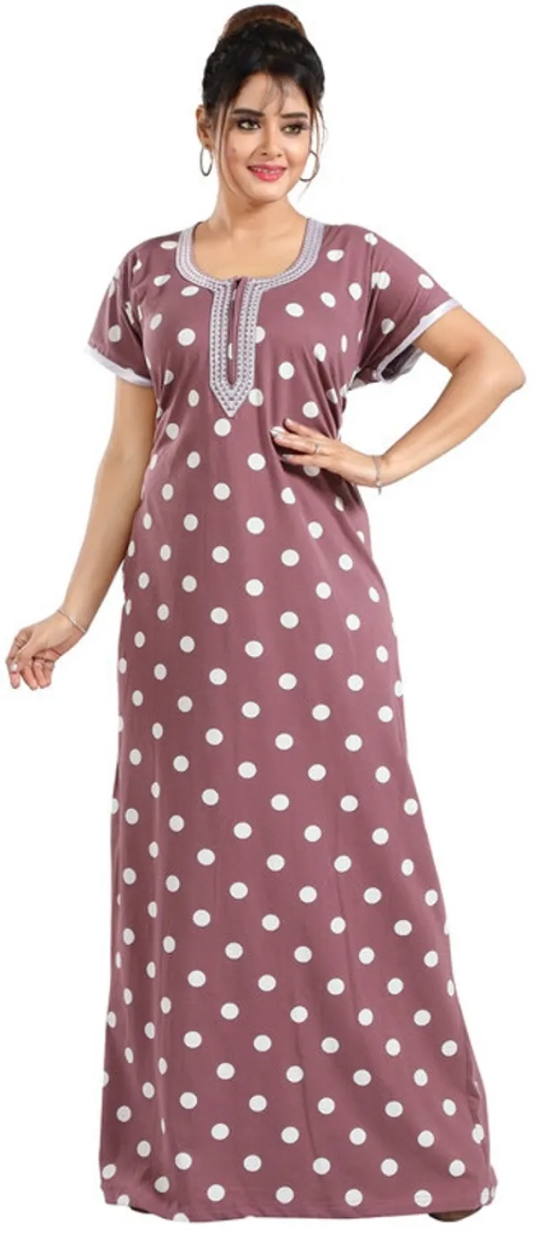 Brown_Cotton_Printed_Regular_Fit_Nighty_For_Women