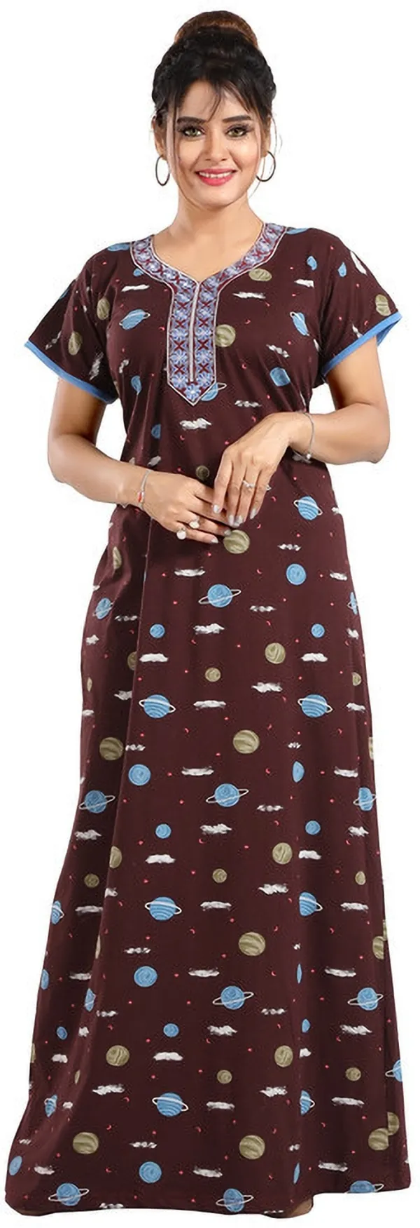 Brown_Cotton_Printed_Regular_Fit_Nighty_For_Women