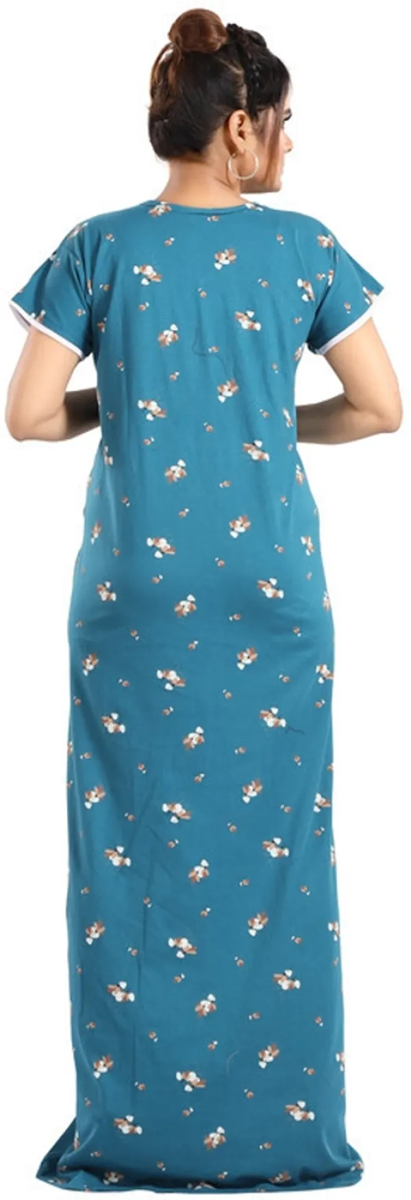 Blue_Cotton_Printed_Regular_Fit_Nighty_For_Women