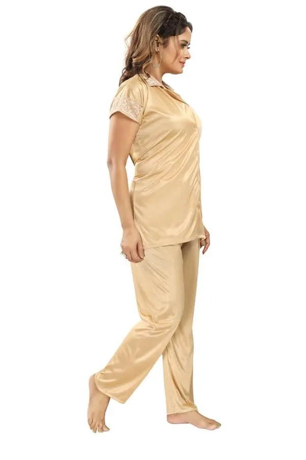 Beige_Two_Way_Lycra_Regular_Fit_Solid_Night_Wear_For_Women