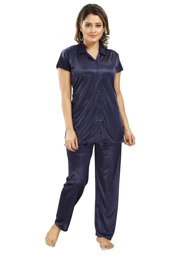 Navy_Blue_Two_Way_Lycra_Regular_Fit_Solid_Night_Wear_For_Women