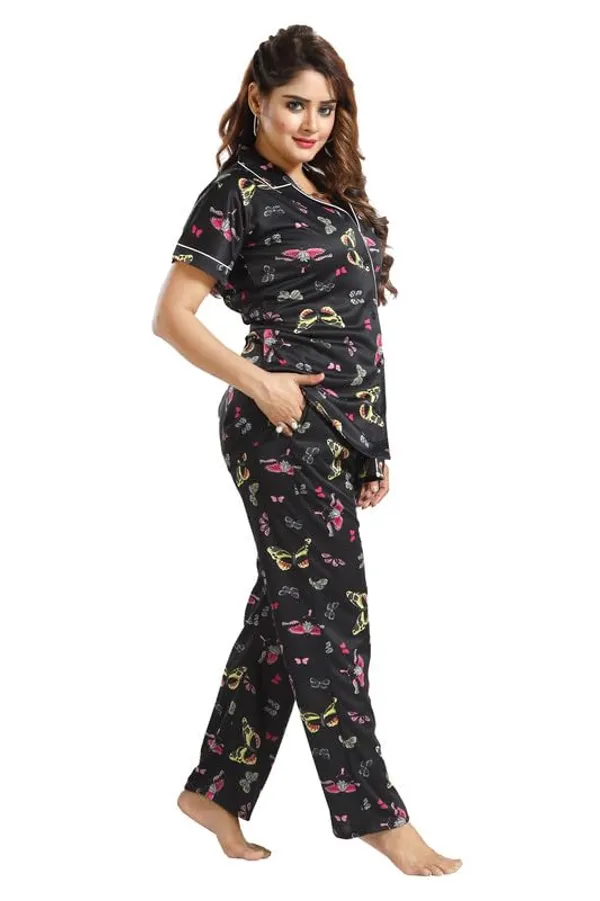 Black_Two_Way_Lycra_Regular_Fit_Solid_Night_Wear_For_Women