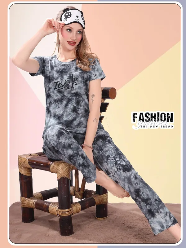 Grey_Two_Way_Lycra_Regular_Fit_Solid_Night_Wear_For_Women