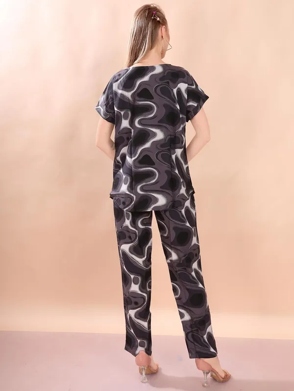Dark_Blue_Two_Way_Lycra_Regular_Fit_Solid_Night_Wear_For_Women
