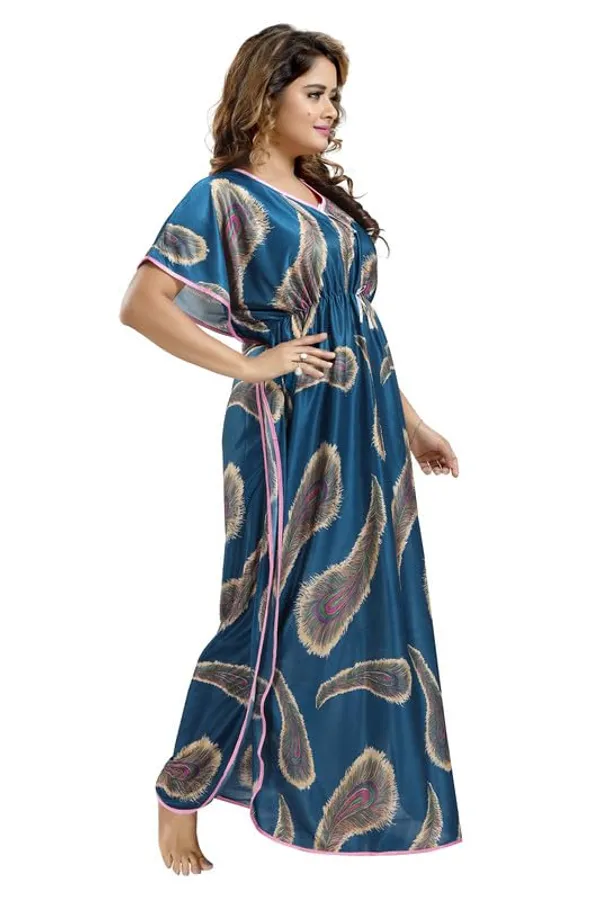 Blue_Two_Way_Lycra_Regular_Fit_Solid_Night_Wear_For_Women