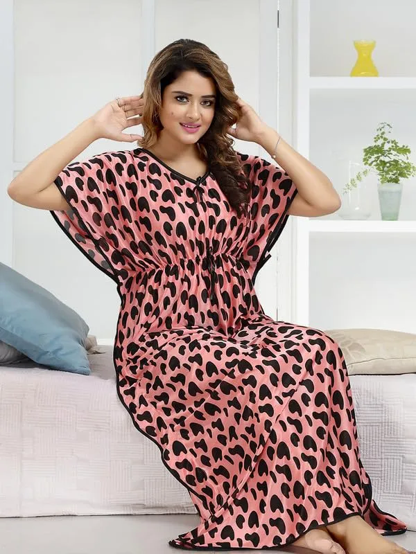 Pink_Two_Way_Lycra_Regular_Fit_Solid_Night_Wear_For_Women