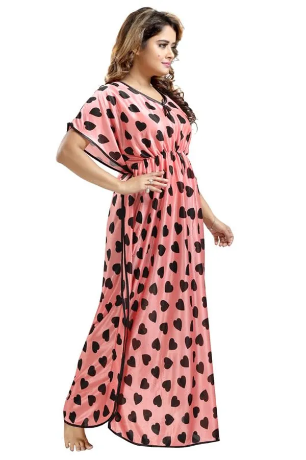 Pink_Two_Way_Lycra_Regular_Fit_Solid_Night_Wear_For_Women