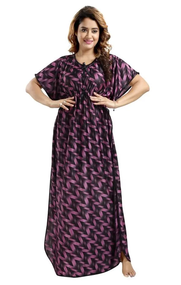 Purple_Two_Way_Lycra_Regular_Fit_Solid_Night_Wear_For_Women