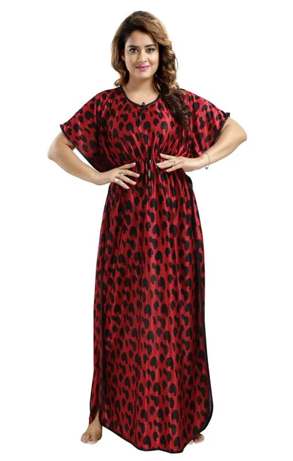 Red_Two_Way_Lycra_Regular_Fit_Solid_Night_Wear_For_Women