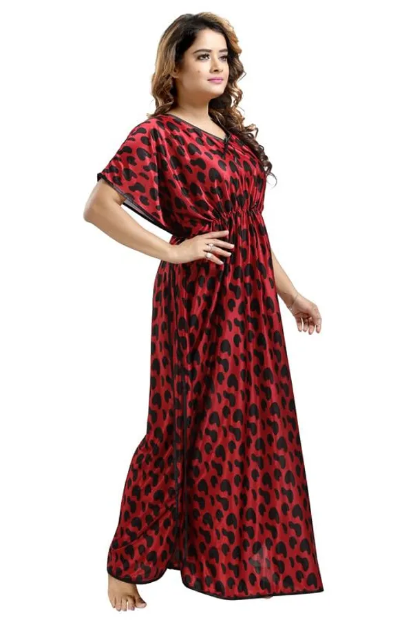 Red_Two_Way_Lycra_Regular_Fit_Solid_Night_Wear_For_Women