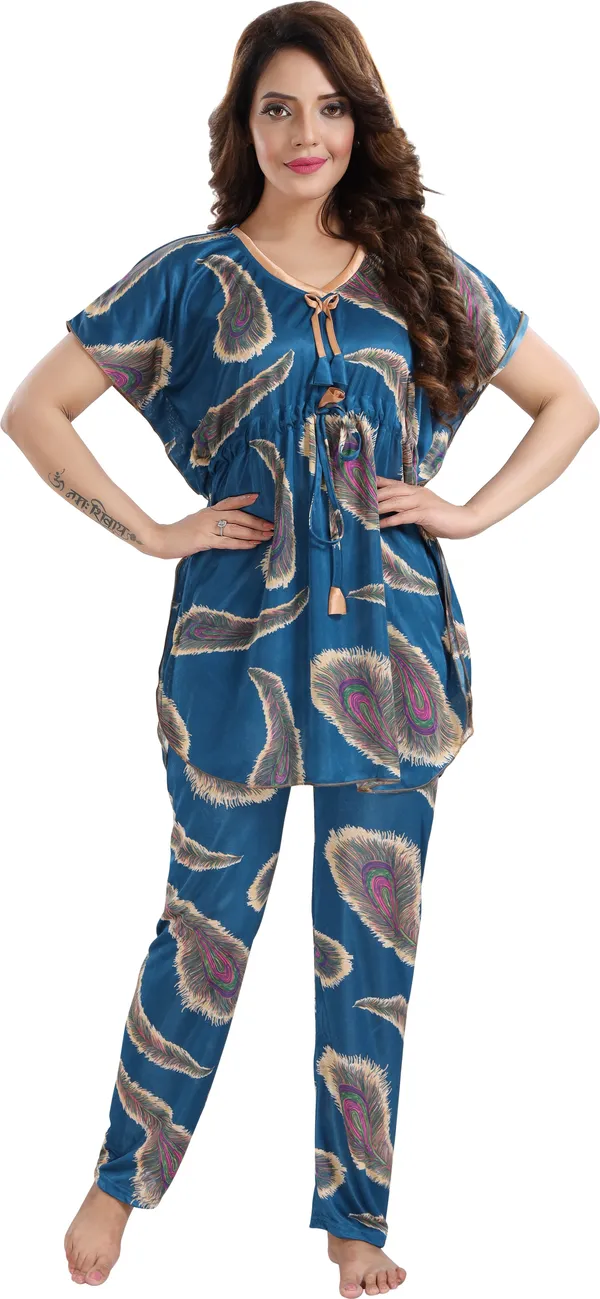 Blue_Satin_Printed_Regular_Fit_Nighty_Set_For_Women_(_Pack_Of_2_)