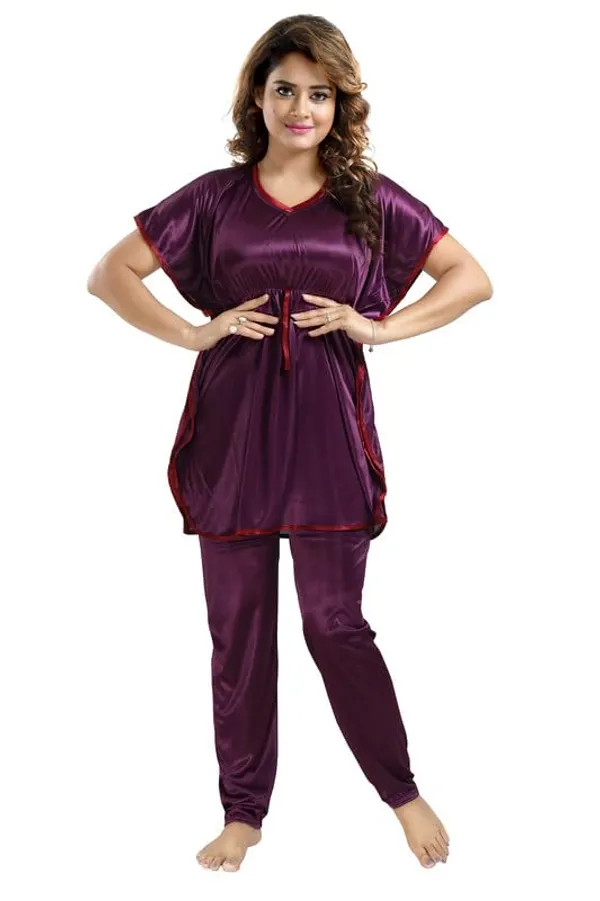 Purple_Two_Way_Lycra_Regular_Fit_Solid_Night_Wear_For_Women