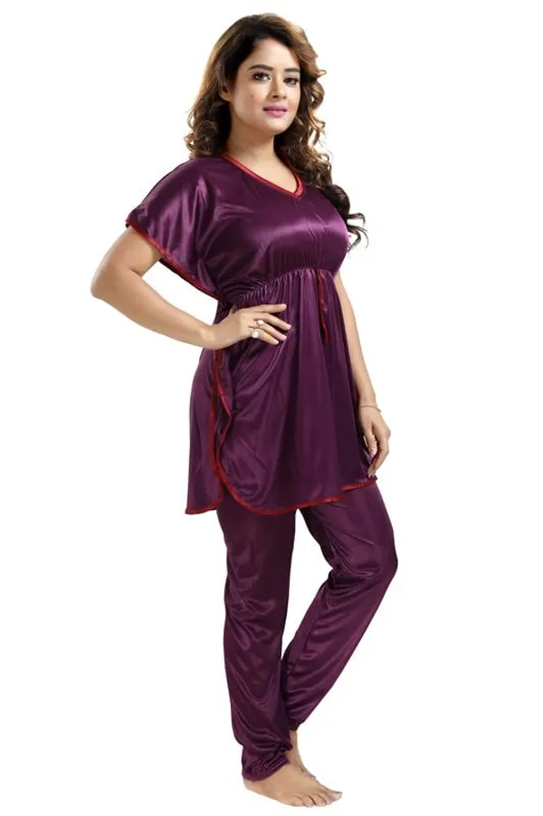 Purple_Two_Way_Lycra_Regular_Fit_Solid_Night_Wear_For_Women