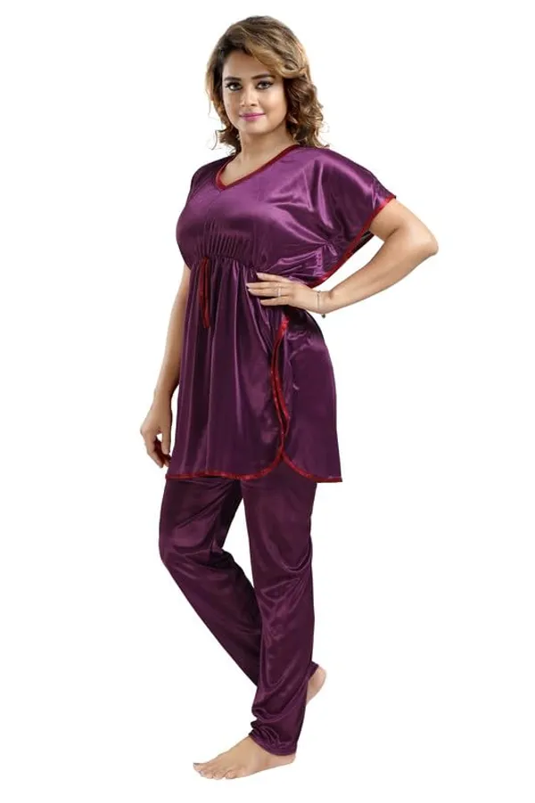 Purple_Two_Way_Lycra_Regular_Fit_Solid_Night_Wear_For_Women