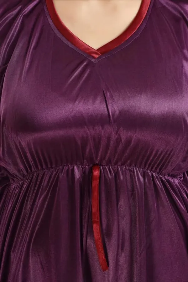 Purple_Two_Way_Lycra_Regular_Fit_Solid_Night_Wear_For_Women