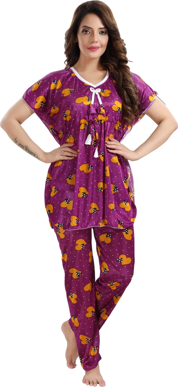 Purple_Satin_Printed_Regular_Fit_Nighty_Set_For_Women_(_Pack_Of_2_)