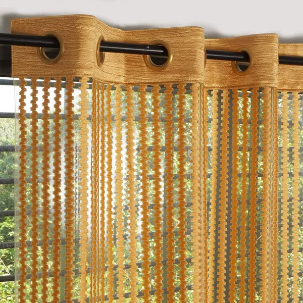 Pack_of_2_Golden_Polyresin_Striped_Curtain