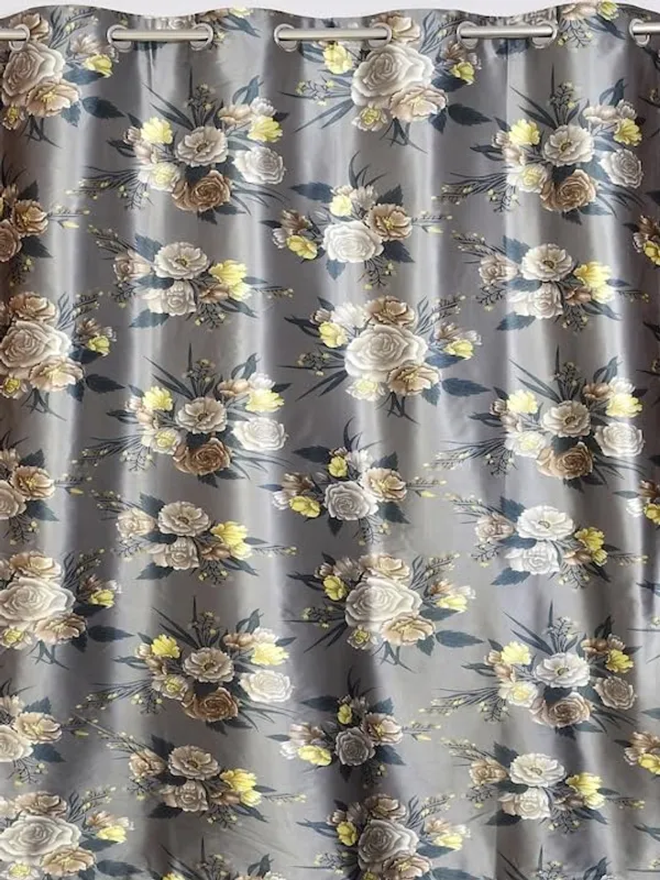 Pack_of_2_Grey_Floral_Room_Darkening_Curtain